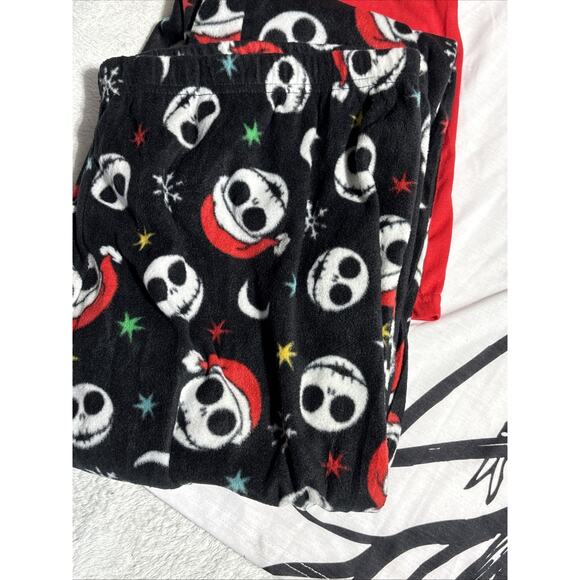 The Nightmare Before Christmas Sleepwear Pajama Set Sz 2X Fleece Pants - Picture 5 of 5